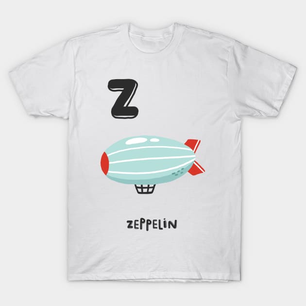 Z is Zeppelin T-Shirt by JunkyDotCom